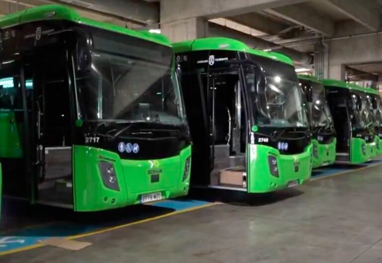 Nuevas guaguas para reforzar las líneas interurbanas de Tenerife