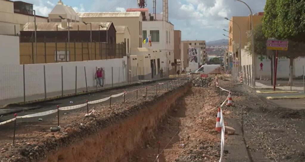 Comienzan las obras de peatonalización de Primero de Mayo en Puerto del Rosario