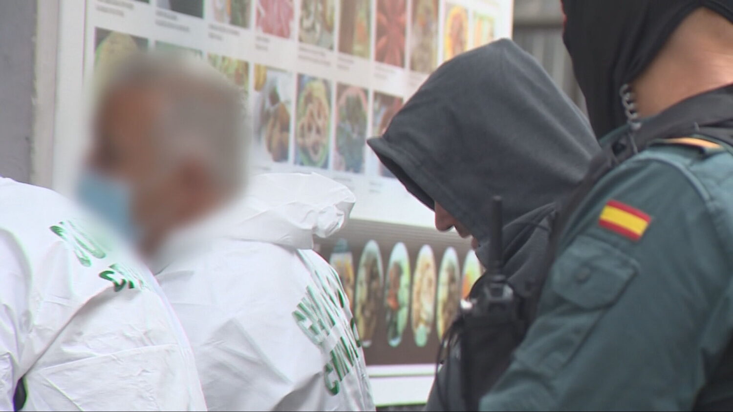 Un detenido como presunto autor del homicidio de una mujer en Gran Canaria. Imágenes de la detención/ RTVC.