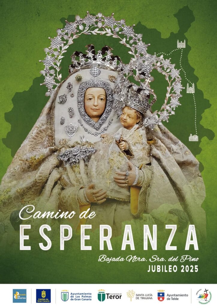 Cartel oficial Bajada de la Virgen del Pino 2025
