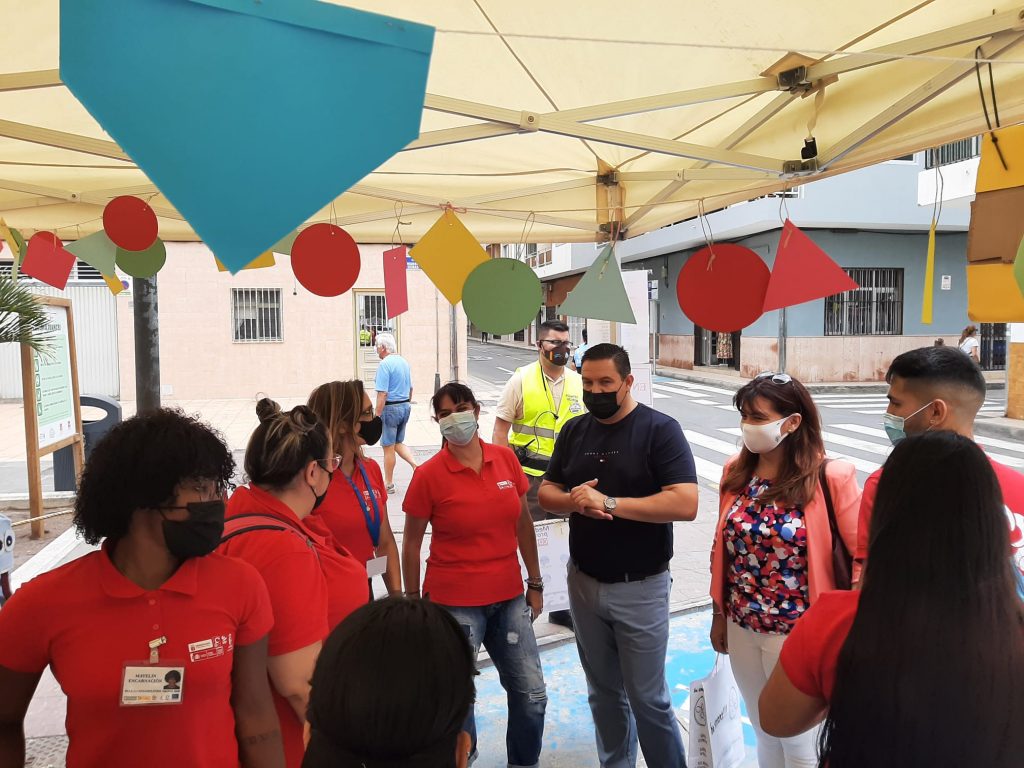 La vuelta a la normalidad de ‘Arona en Colores’ en Las Galletas