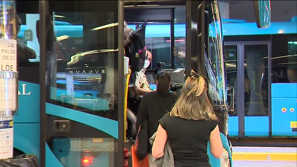 Gran Canaria recupera el transporte público interurbano nocturno