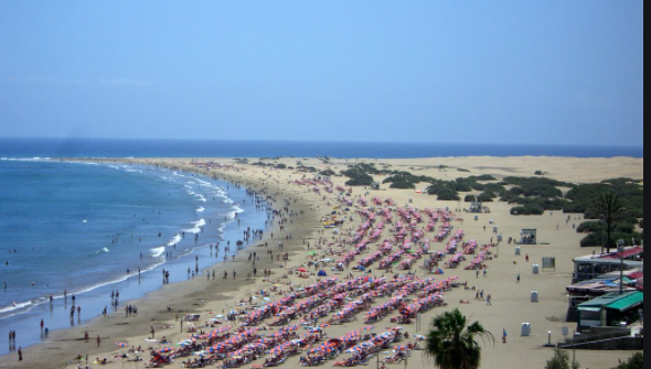 Fallece un hombre de 74 años ahogado en Playa del Inglés, Gran Canaria