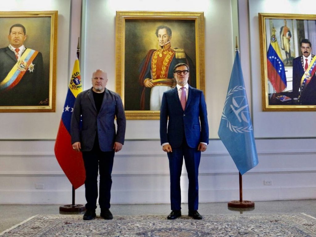 Llega a Venezuela el fiscal jefe del TPI para realizar una visita de tres días