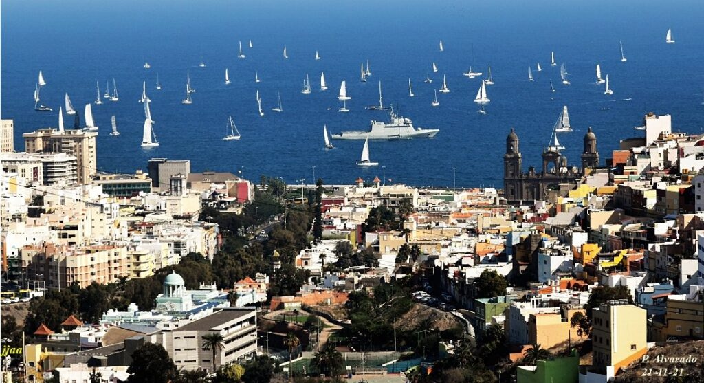 Los 146 veleros que participan en la 36 edición de la Atlantic Rally for Cruisers han partido este domingo rumbo a la isla de Santa Lucía