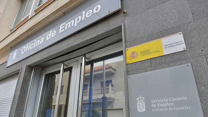 El paro sube en Canarias un 2,14% en enero