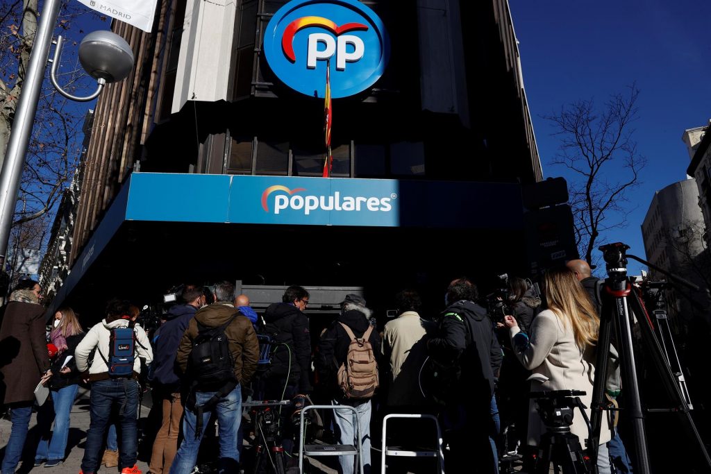 Casado convoca la Junta Directiva Nacional del PP el próximo lunes