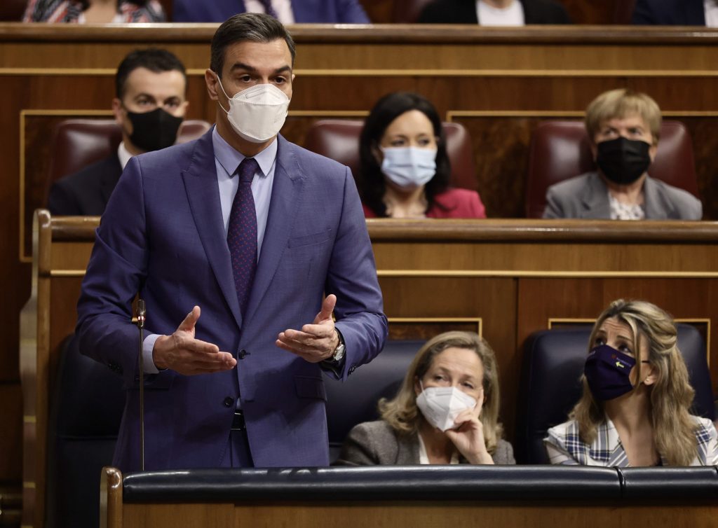Pedro Sánchez en Congreso