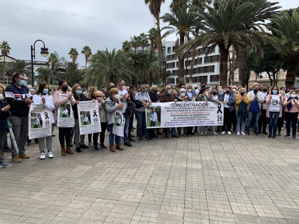 La familia del grancanario desaparecido en el naufragio del 'Villa de Pitanxo' reclama que se reinicie la búsqueda