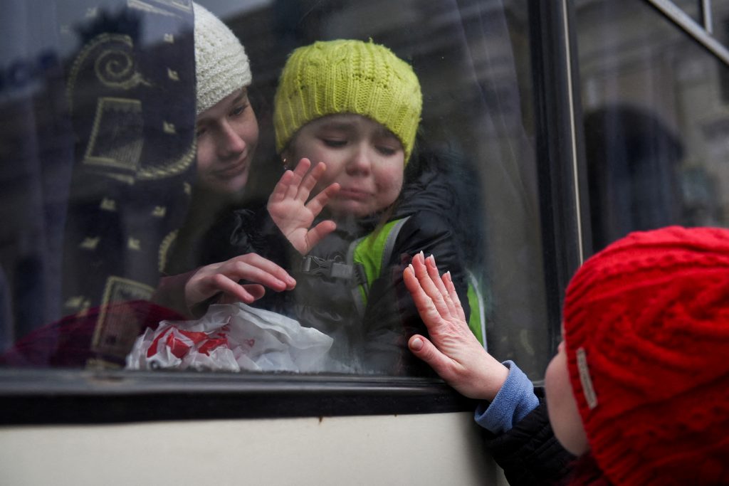 Refugiados de Ucrania. Reuters