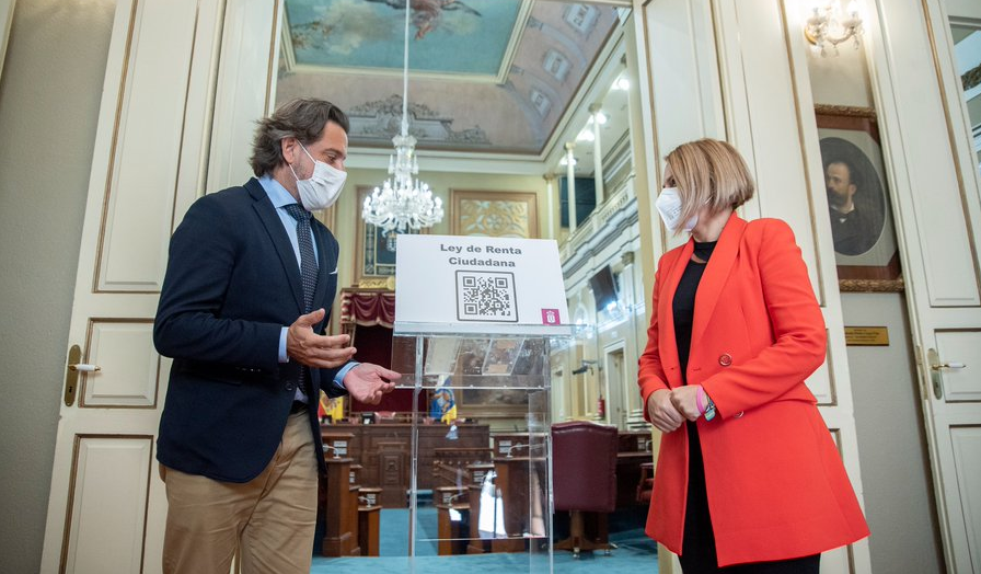 El proyecto de Ley de Renta Ciudadana llega al Parlamento canario 