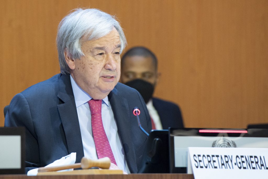 Guterres visitará el lunes Moscú para reunirse con Putin