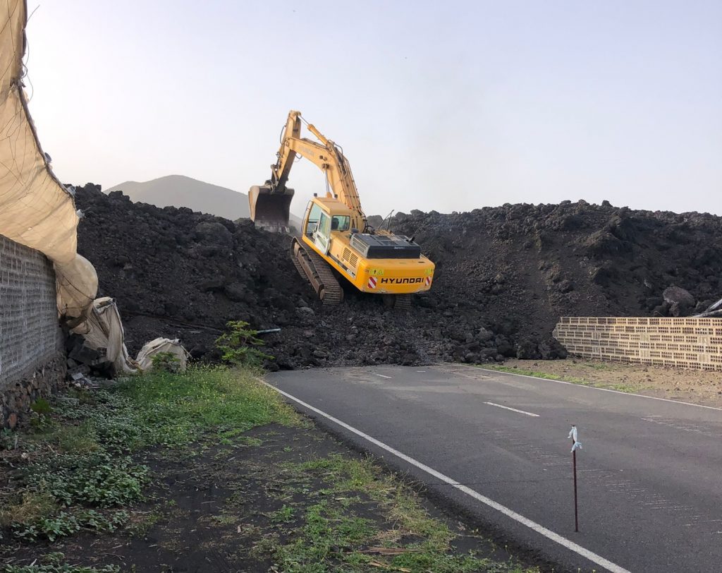 Comienzan en Tazacorte los trabajos previos para las obras de la nueva carretera de la costa