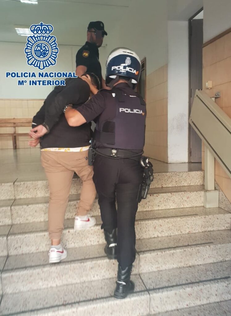 Detenido por varios robos con fuerza en Los Cristianos