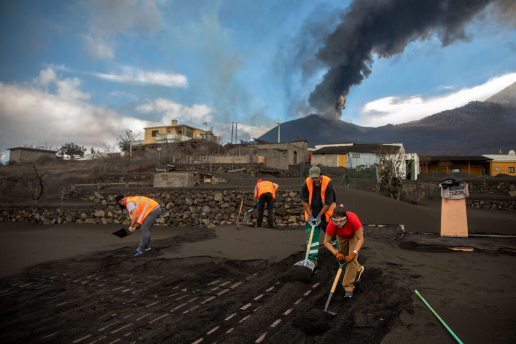 La erupción de La Palma acapara el 25% de los daños por catástrofes en España
