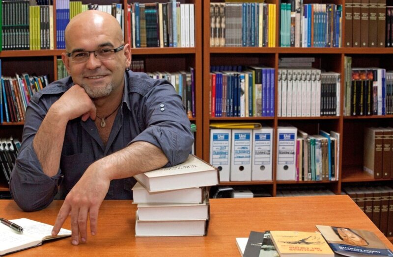 Nace la Escuela Canaria de las Letras Alexis Ravelo. Imagen principal del portal web de la Escuela Canaria de las Letras Alexis Ravelo