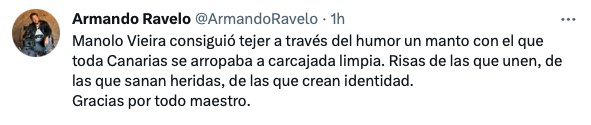 Despedida a Manolo Vieira