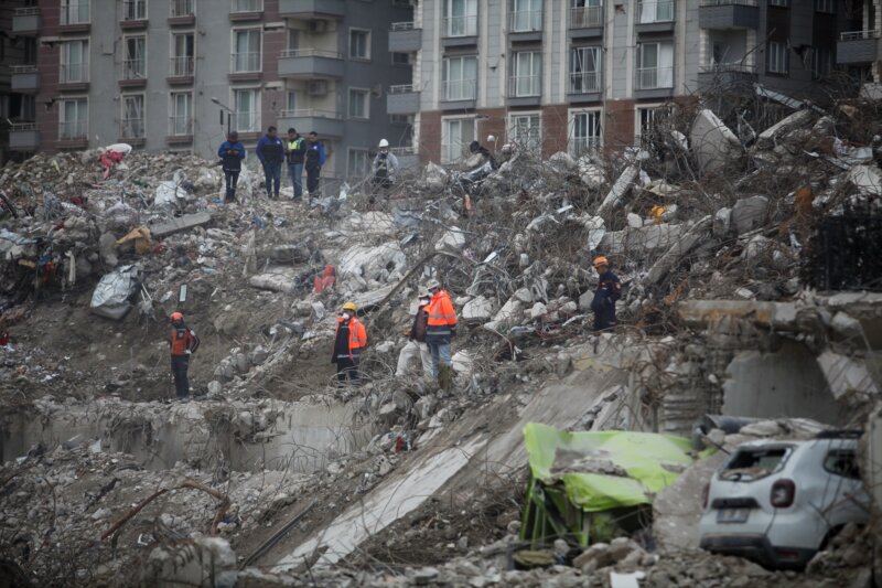 Turquía ha sufrido unas 8.000 réplicas desde el primer seísmo