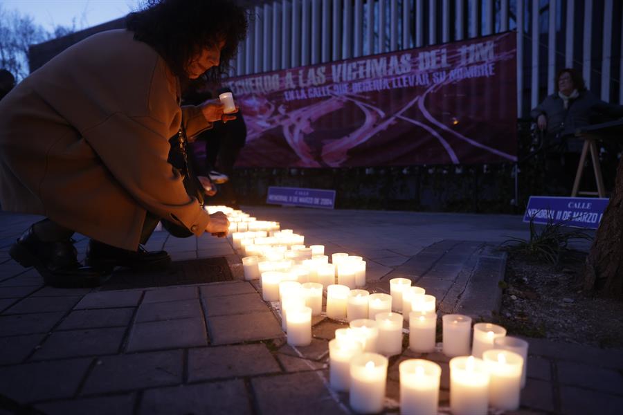 Homenaje a las víctimas del 11M en el decimonoveno aniversario
