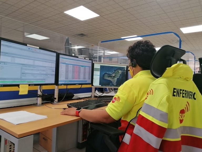 Una mujer herida tras un incendio en un edificio en construcción en Fuerteventura