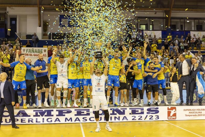 3-1. El Guaguas se lleva la Superliga de Voleibol Masculina