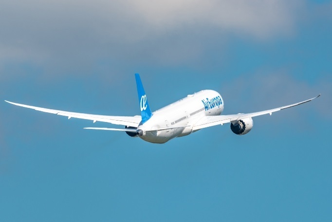 Un avión de Air Europa