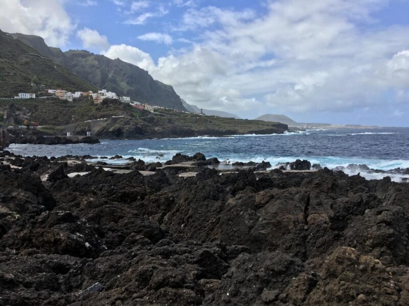 Un hombre sufre un ahogamiento en Garachico, Tenerife. Imagen archivo
