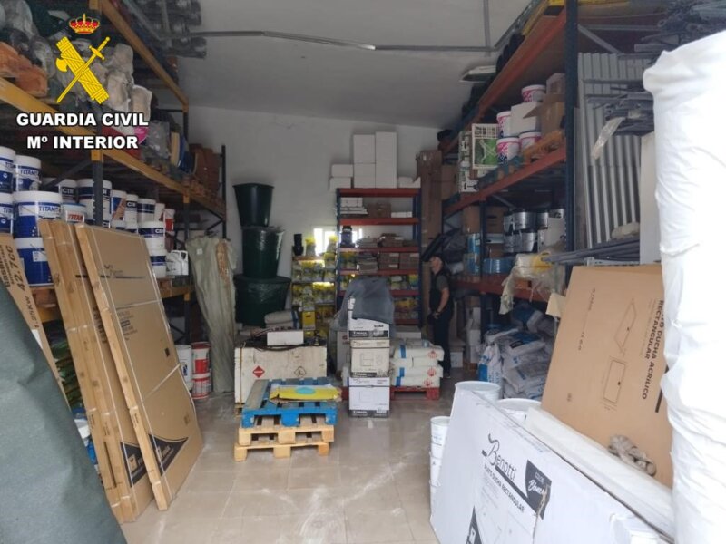 Intervienen más de una tonelada de productos fitosanitarios