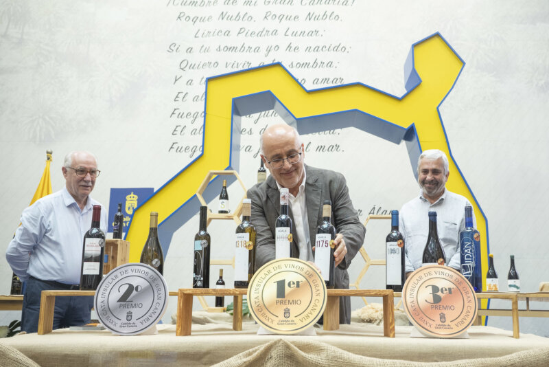 El Cabildo de Gran Canaria distingue la calidad de 10 vinos de la isla