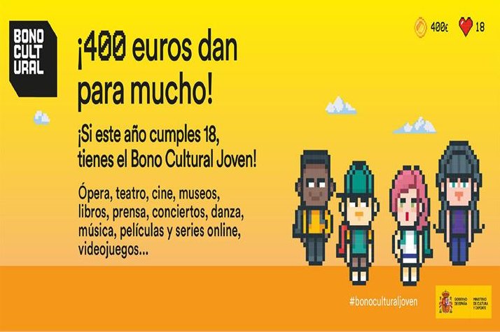 Más de 106.000 jóvenes ya han solicitado el Bono Cultural Joven