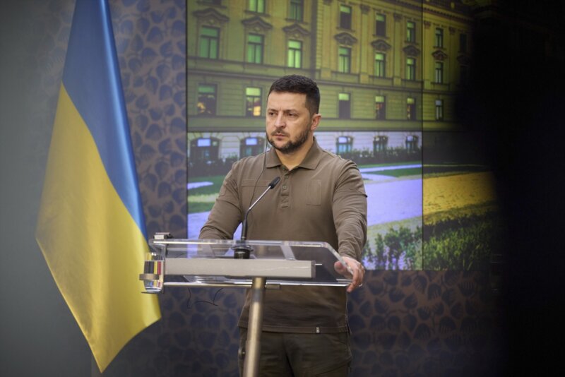 En el marco de la cumbre de la OTAN celebrada en Vilna, Zelenski ha afirmado que "la ambición rusa quedará en ruinas"