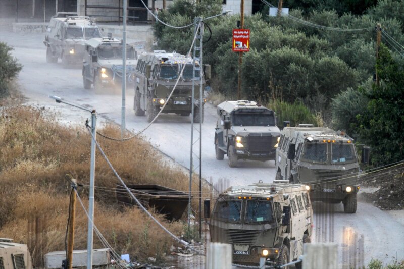 Doce palestinos y un soldado israelí muertos en Yenín