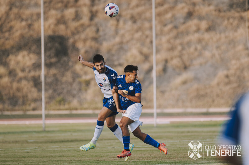 Segundo partido de pretemporada del CD Tenerife 