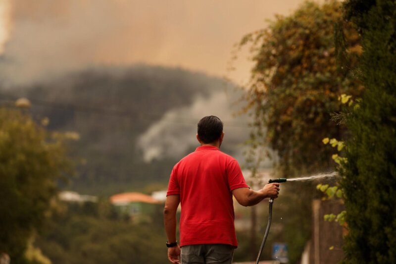 Incendio declarado en Tenerife 17/08/23