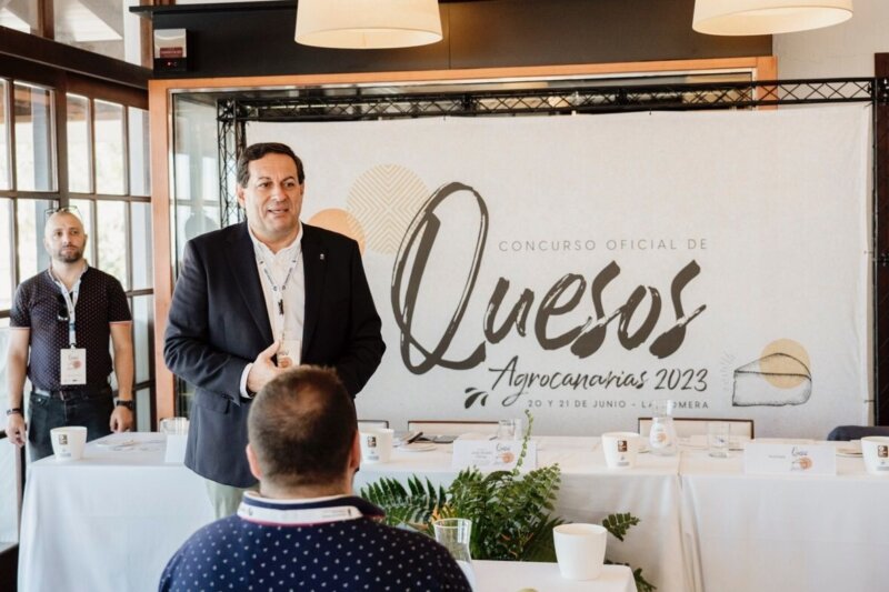 Presentación del concurso de quesos de Agrocanarias 2023