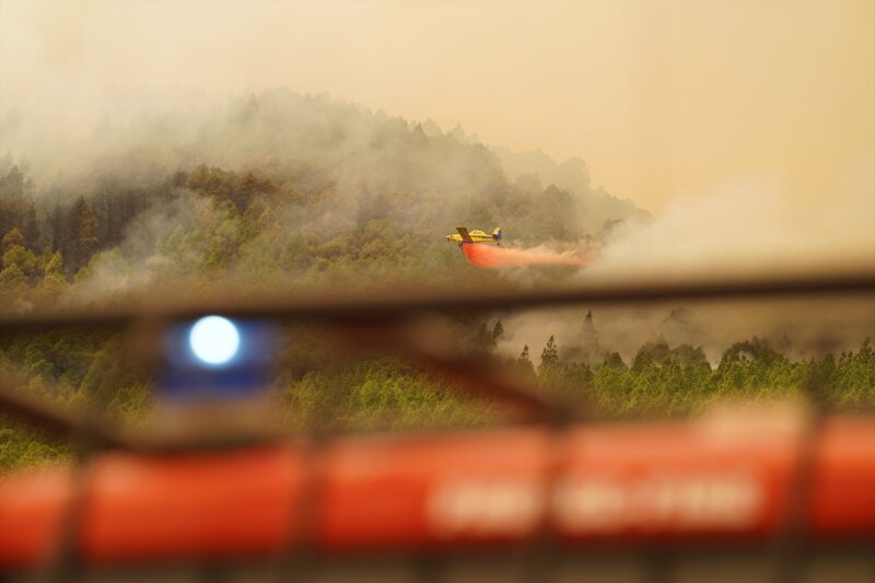 Incendio declarado en Tenerife 17/08/23