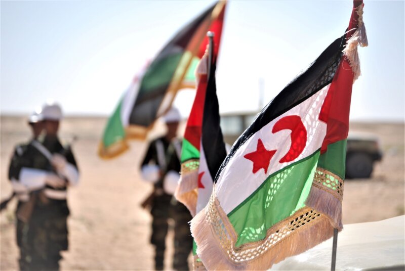 El Polisario advierte a Clavijo sobre su posición respecto al Sahara Occidental. (Archivo) Banderas de la República Árabe Saharaui Democrática (RASD)/ CEDIDA POR EL FRENTE POLISARIO (Foto de ARCHIVO)