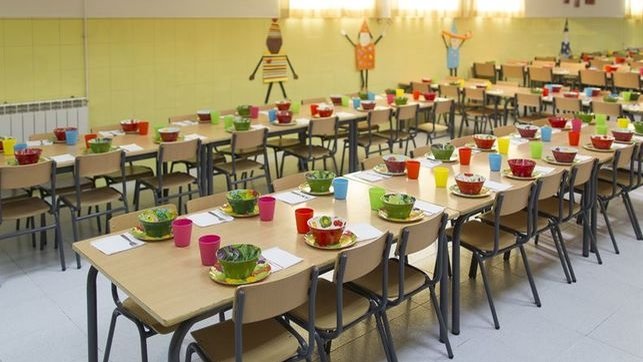 Comedor escolar. Imagen de recurso EP