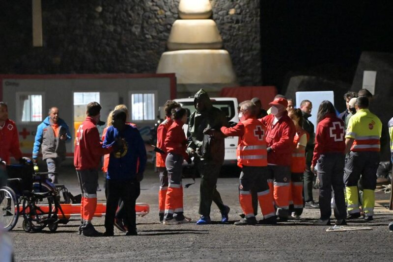 Migrantes El Hierro. Efe