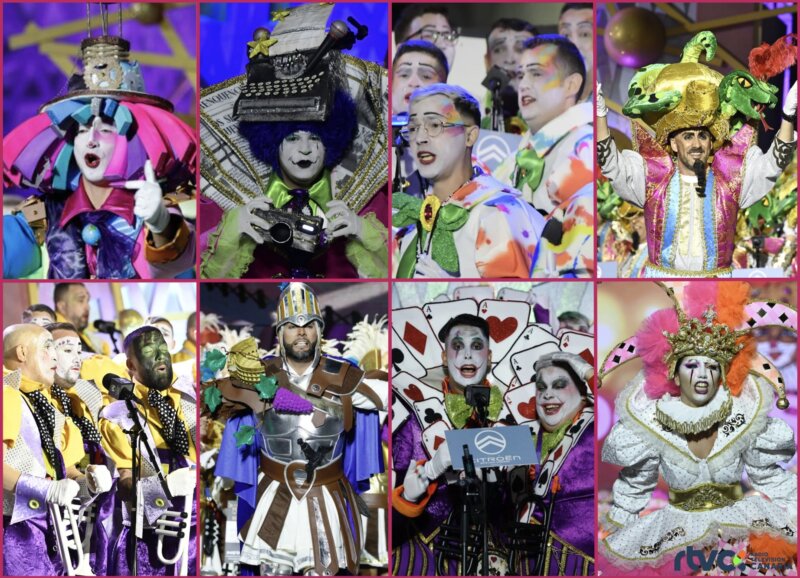 Final de murgas del Carnaval de Las Palmas de Gran Canaria
