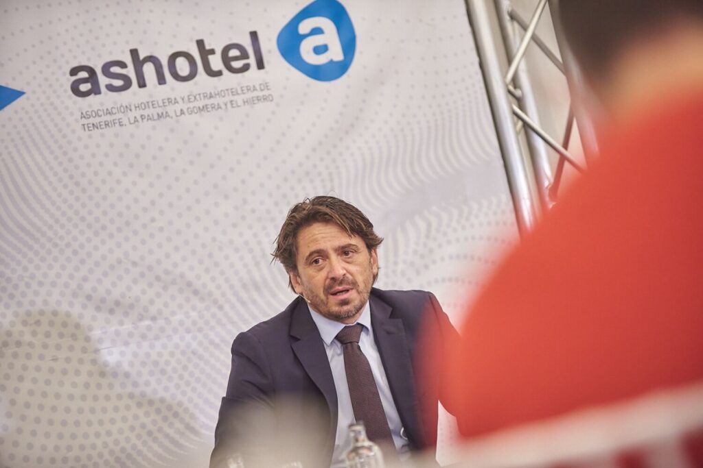 El presidente de Ashotel, Jorge Marichal. Imagen Ashotel (archivo)