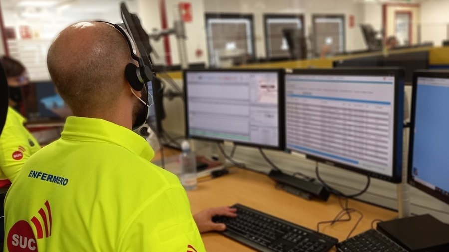 Un motorista resulta herido de gravedad tras chocar con un turismo en Tenerife