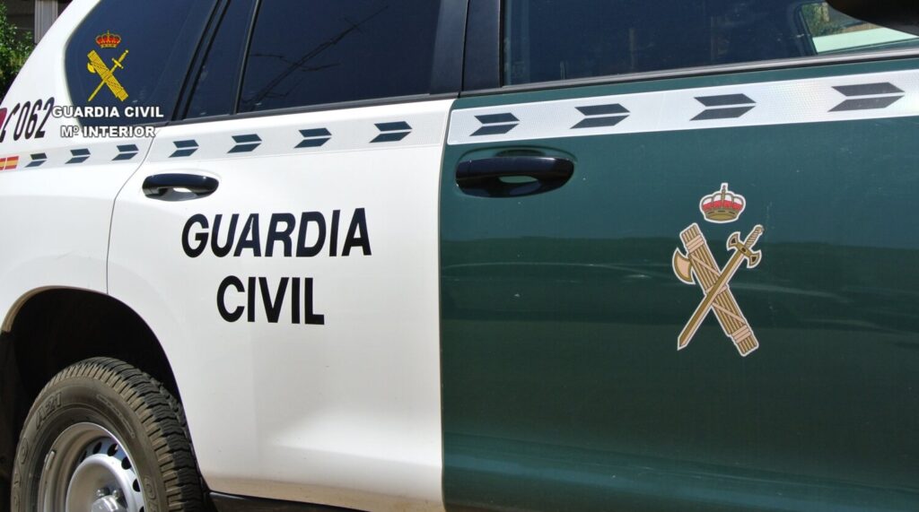 Detenidos por cometer hurtos en campos de golf de Tenerife. Coche de la Guardia Civil. Imagen de archivo