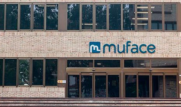 Imagen de archivo de la fachada de un edifico de Muface